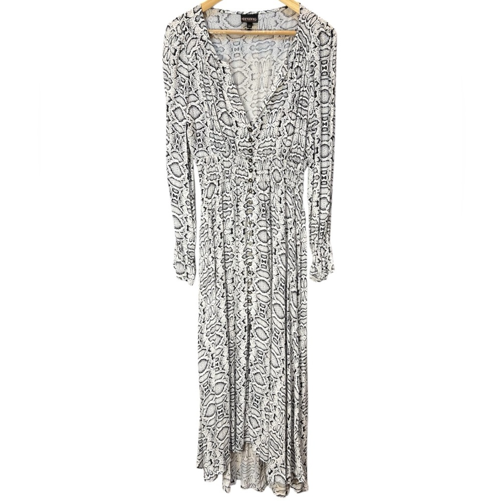 NWT Python printed Rayon Maxi Dress